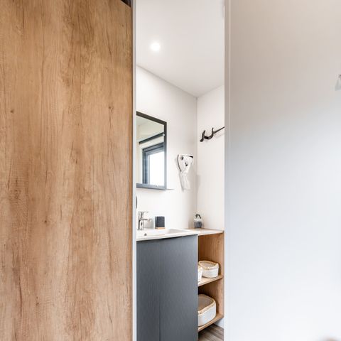Mobilheim 4 personen - Reiher - 2 Schlafzimmer - 2 Badezimmer