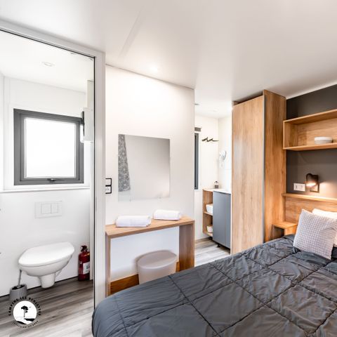 Mobilheim 4 personen - Reiher - 2 Schlafzimmer - 2 Badezimmer