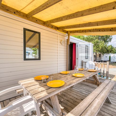 Mobilheim 6 personen - Komfort - 3 Schlafzimmer