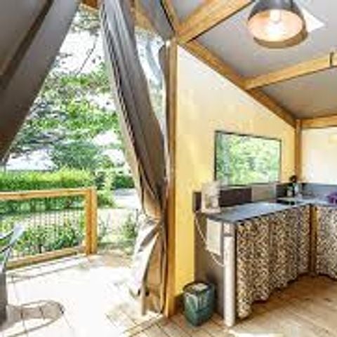 Safaritent 4 personen - Ecolodge Mana - 2 Slaapkamers