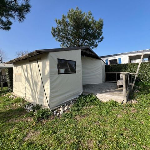 TENDA IN TELA E LEGNO 4 persone - Ecolodge Mana - 2 Camere da letto