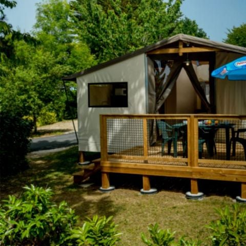 Canvas and wooden tent 4 persons - Ecolodge Mana 2 Bedrooms