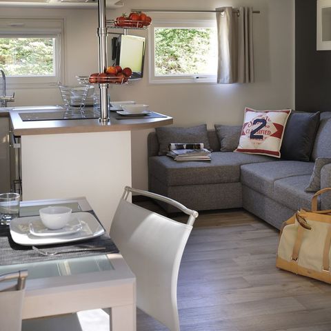 Mobile home 5 persons - PREMIUM TAOS 2bed 5 pers with air conditioning