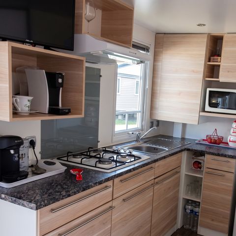 Mobile home 4 persons - Grand Confort - 2 bedrooms - TV