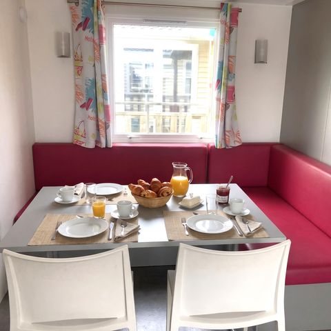 Mobile home 4 persons - Grand Confort - 2 bedrooms - TV