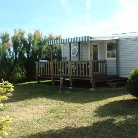 MOBILHOME 4 personas - Casa móvil de 3 habitaciones para 4 personas