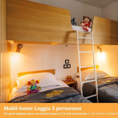 CASA MOBILE 5 persone - Loggia (4 adulti + 1 bambino)