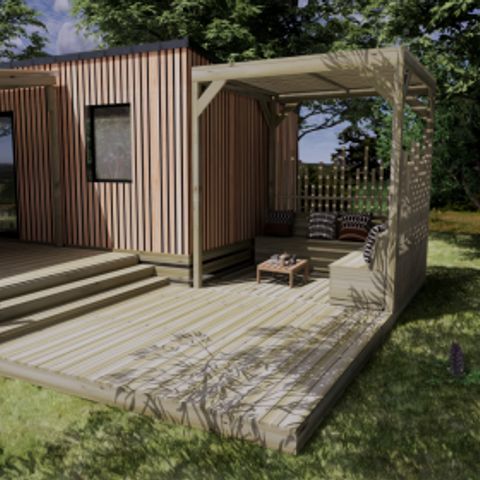 Mobile home 6 persons - Cottage Lagon 6p 3 Bedrooms 2 Bathrooms Premium