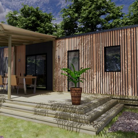 Mobile home 6 persons - Cottage Sable 8p 4 Bdrms **** air-conditioned