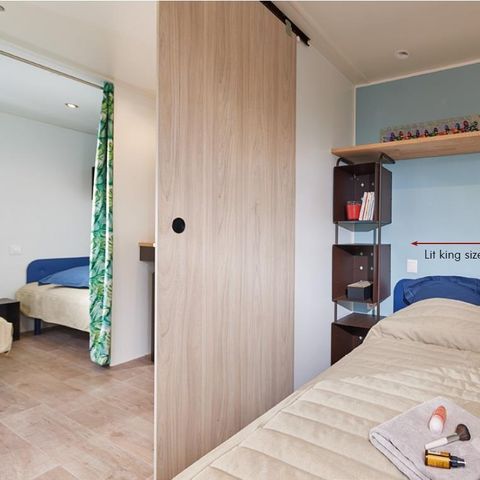 Safarizelt 4 personen - Mobilodge - Korfu (ohne Sanitäranlagen)