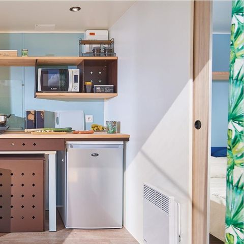 Tente en toile et en bois 4 personnes - Mobilodge - Corfou (sans sanitaires)