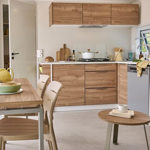 Stacaravan 6 personen - Huisje - Le Six Prestige