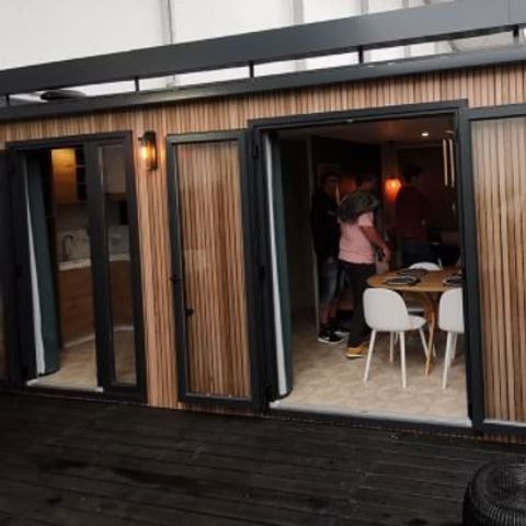 Stacaravan 4 personen - TUINKANT