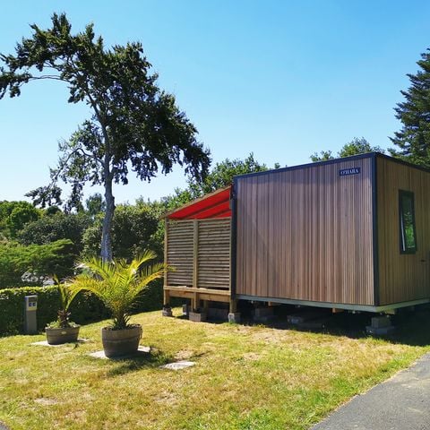 MOBILHOME 4 personas - Mobile home Côté Jardin - 2 habitaciones + terraza + TV + SPA