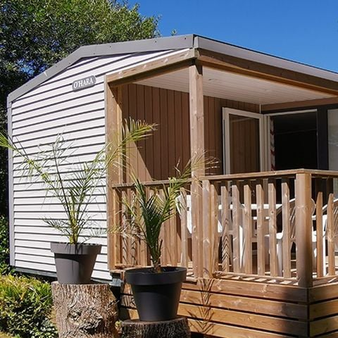 MOBILE HOME 4 people - Rhodos Grand Confort - 2 bedrooms + semi-covered terrace