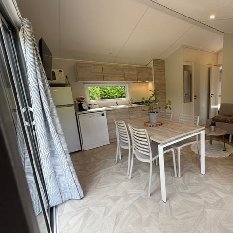 Mobilheim 4 Personen - Bergame2 mit Veranda – 2 Schlafzimmer