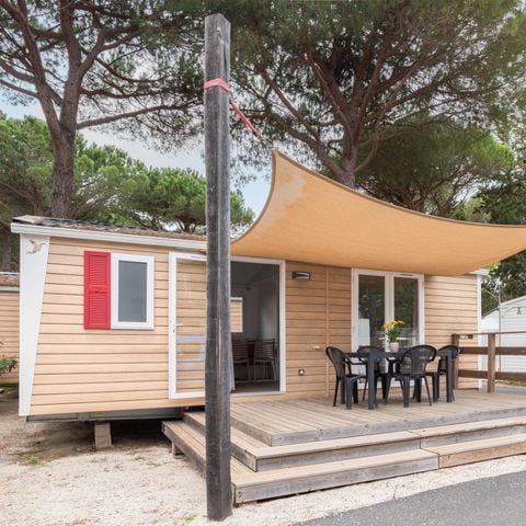 BUNGALOW 6 personnes - 2 chambres - CLIM - TV