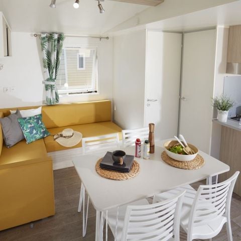 Mobile home 6 persons - 2 bedrooms - TV + Air conditioning