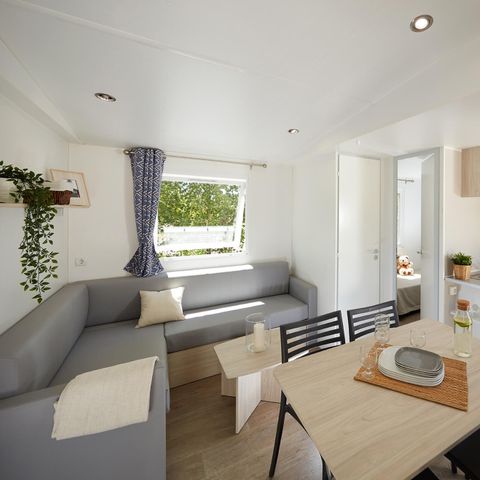 Mobilheim 6 Personen - Cottage 4/6 Plätze 2 Schlafzimmer (Clim TV)