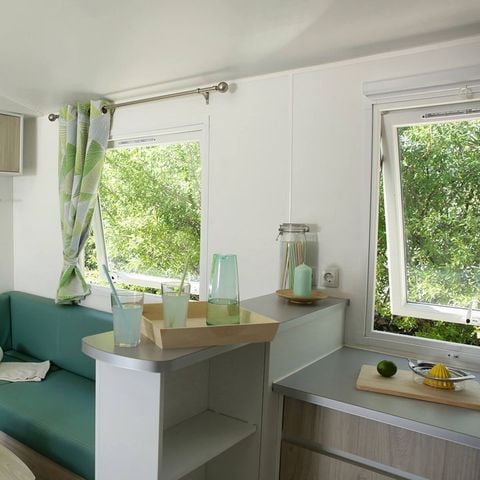 Mobilheim 8 Personen - Cottage 6/8 Plätze 3 Schlafzimmer (Clim TV)