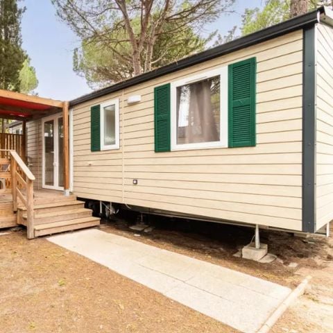 Mobilheim 8 Personen - Cottage Confort 4 Zimmer 6/8 Personen Klimatisiert + TV