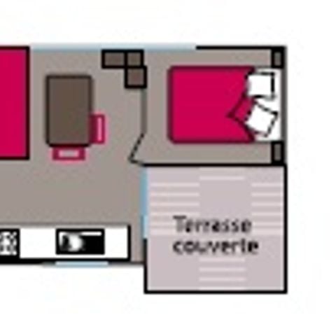 MOBILHOME 6 personnes - CONFORT