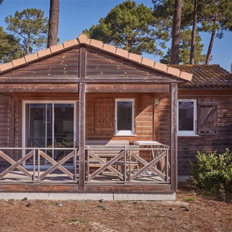 Chalet 4 Personen - Premium | 2 Zi. | 4 Pers. | 2 Bäder | Klimaanlage | TV