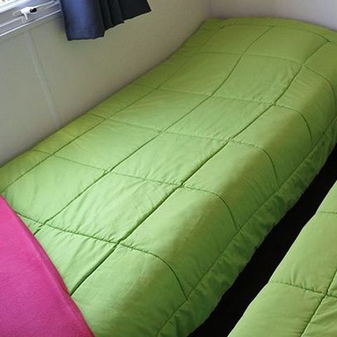 Mobilheim 4 Personen - Comfort | 2 Zi. | 4 Pers. | Erhöhte Terrasse | TV