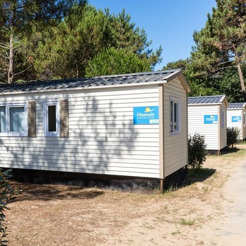 Mobilheim 6 Personen - Comfort | 3 Zi. | 6 Pers. | Einfache Terrasse