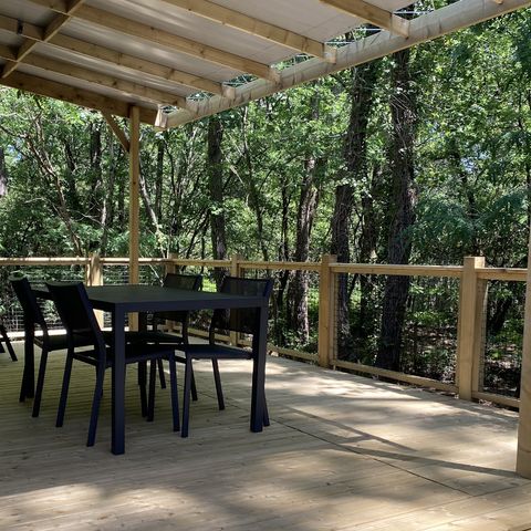 MOBILE HOME 4 people - | Premium | 2 Bedrooms | 4 Pers | Raised terrace | Air conditioning | TV