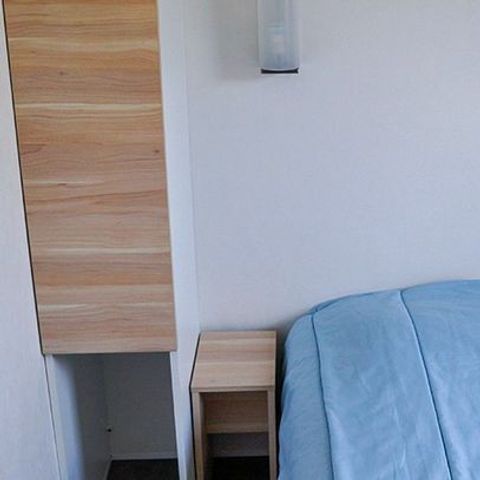 Mobilheim 4 personen - Comfort | 2 Zi. | 4 Pers. | Erhöhte Terrasse | TV
