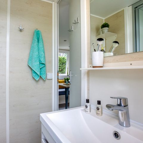 MOBILHOME 6 personas - COMODIDAD - 3 habitaciones - TV