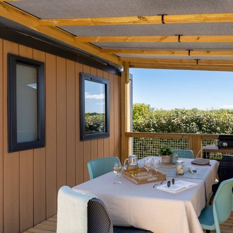 Stacaravan 6 personen - PREMIUM 3 slaapkamers