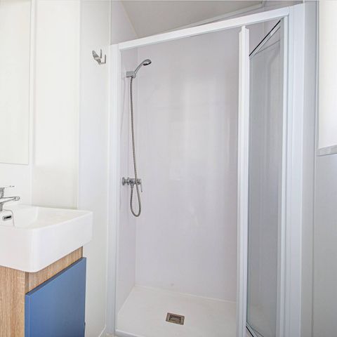 Mobilheim 6 personen - Premium | 3 Schlafz. | 6 Pers. | Erhöhte Terrasse