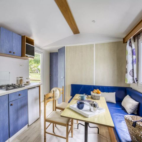 Mobilheim 4 Personen - Mobilheim Komfort 3 Zimmer 4 Personen + TV