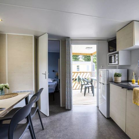 Mobilheim 6 Personen - Mobilheim Komfort 4 Zimmer 6 Personen + TV