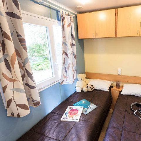 Stacaravan 4 personen - Klassiek | 2 slaapkamers | 4 pers. | Eenpersoons terras