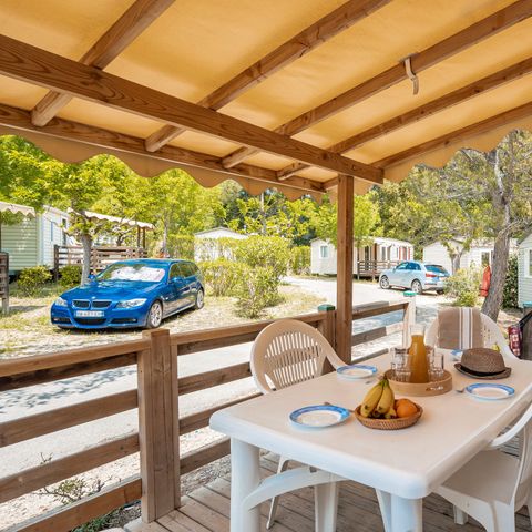 Mobile home 4 persons - Classic | 2 Bedrooms | 4 Pers. | Raised terrace