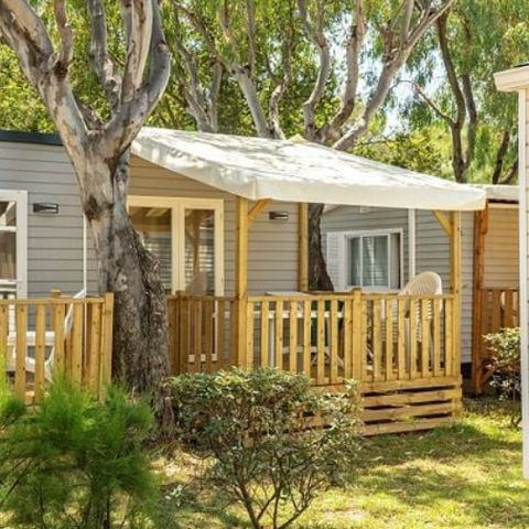 Mobile home 6 persons - Premium Azure | 2 Bedrooms | 4/6 Pers. | Raised terrace | Air conditioning