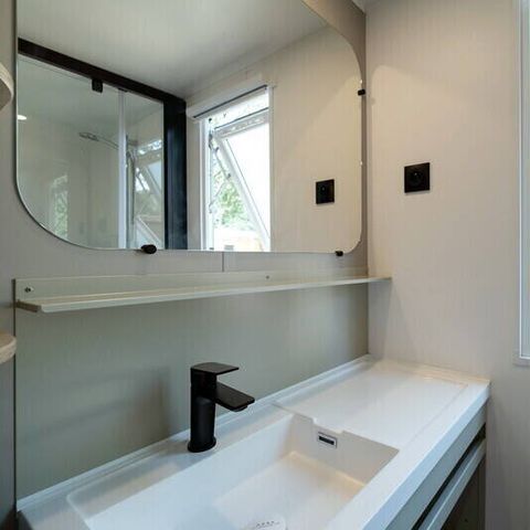 Mobilhome 4 personnes - Premium | 2 Ch. | 4 Pers. | Terrasse Lounge | Clim. | TV
