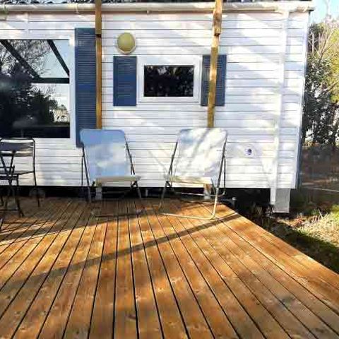 Mobilheim 4 Personen - MH Les Chênes 4p 2Ch 1SdbClim