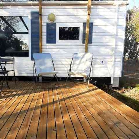 MOBILHOME 4 personnes - MH Les Chênes 4p 2Ch 1SdbClim