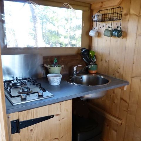 Chalet 4 persons - Cabane de l'Ecureuil 4p 2Ch 1Sdb