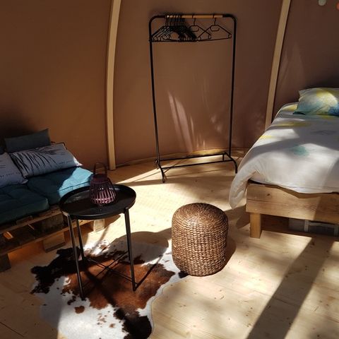 TENDA DA CAMPEGGIO 4 persone - Bulle Etoile d'Ardèche 4P