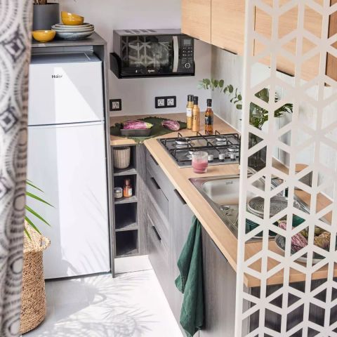Stacaravan 6 personen - Stacaravan Prestige 4 Kamers 6 Personen