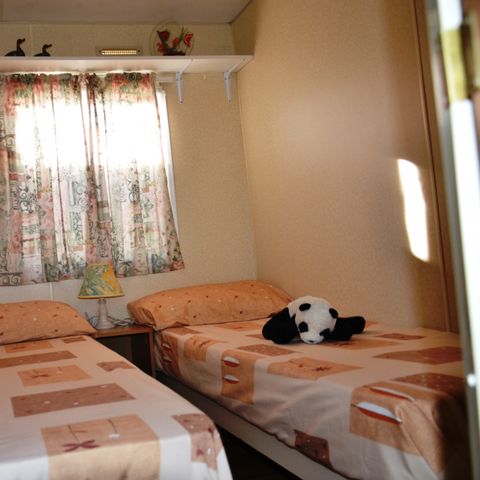 Mobilheim 5 Personen - 'Komfort' 2 Schlafzimmer
