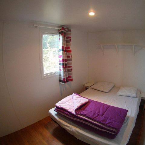 Stacaravan 4 personen - Stacaravan Standaard 24m² - 2 kamers (4 pers.) + terras 4 pers.