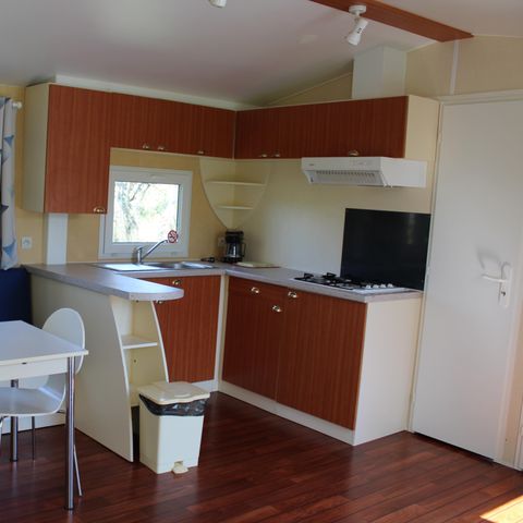 Stacaravan 4 personen - Stacaravan Standaard 24m² - 2 kamers (4 pers.) + terras 4 pers.