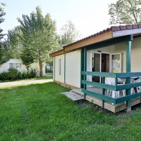 Chalet 5 personen - Chalet bois Confort 31m² - 2 kamers inclusief overdekt terras + TV 5/7 pers