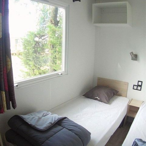 BUNGALOW 6 personnes - Mobil home Confort 34m² - 3 chambres + terrasse semi-couverte 9m² 6 pers